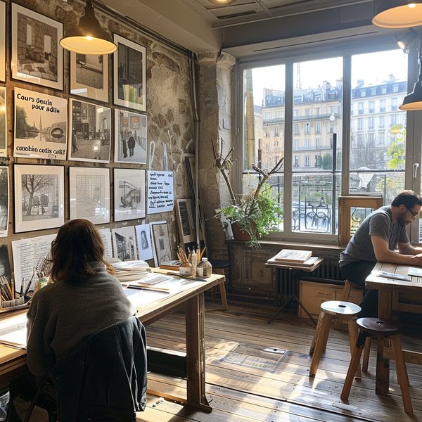 Cours de dessin pour adulte à Lyon : combien cela coûte ?